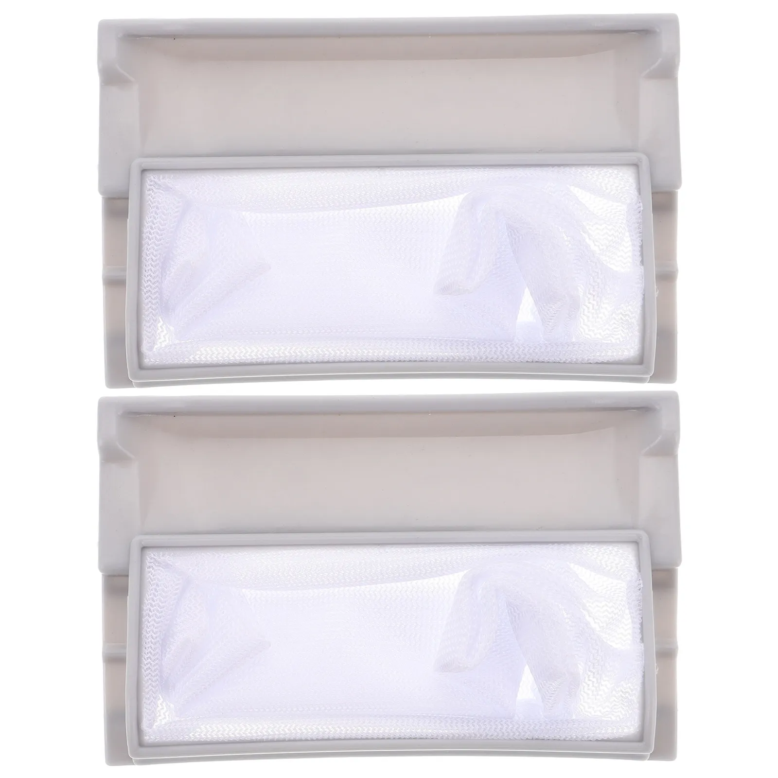 2Pcs Washing Machine Filter Net Bag High Efficiency Hair Lint Filter Mesh Bag Laundry Floating Hair Catcher Replacement