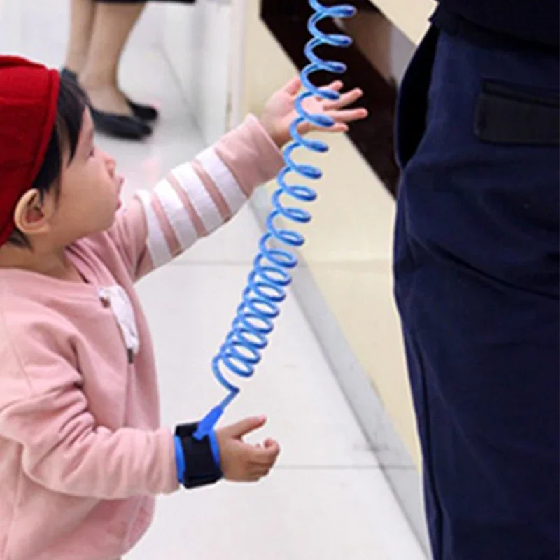 

2024 Adjustable Baby Walkers Belt Kids Safety Anti-lost Wrist Link Band Children Harness Leash Strap Baby Stroller Accessories