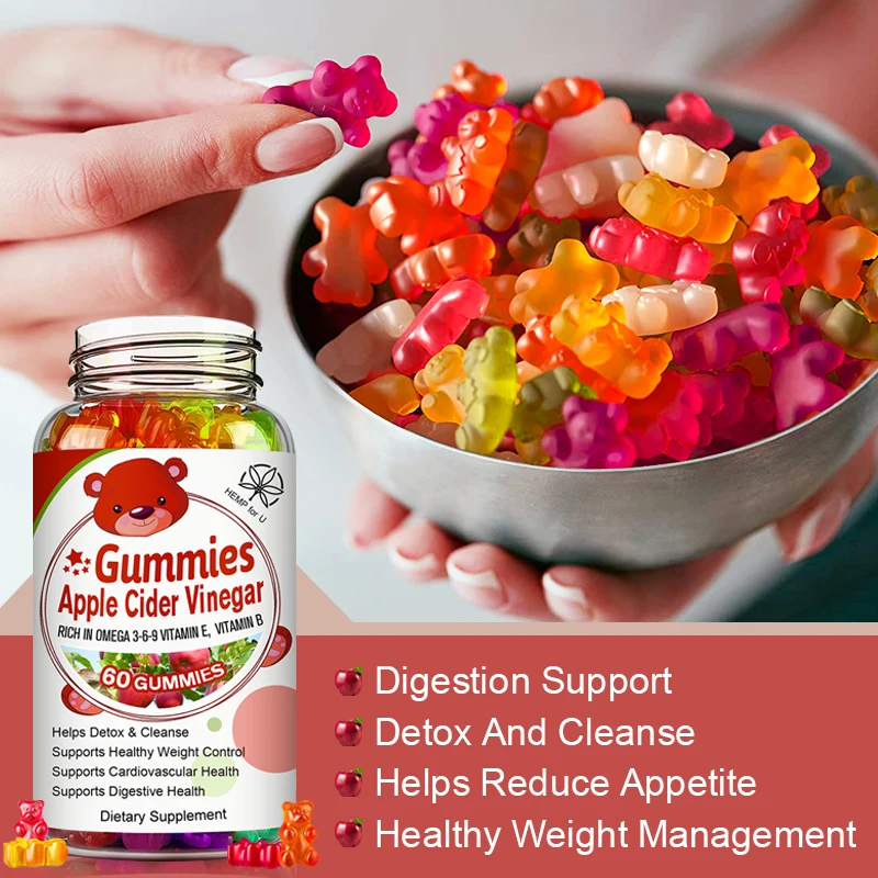 BBEEAAUU Apple Cider Vinegar Gummies