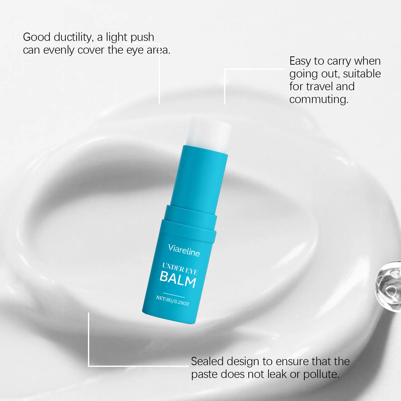 Hydrating Eye Cream Stick Reduce Wrinkles Fade Fine Lines Tightening Lifting Lightening Dark Circles Smooth Nourishing Eye Balm