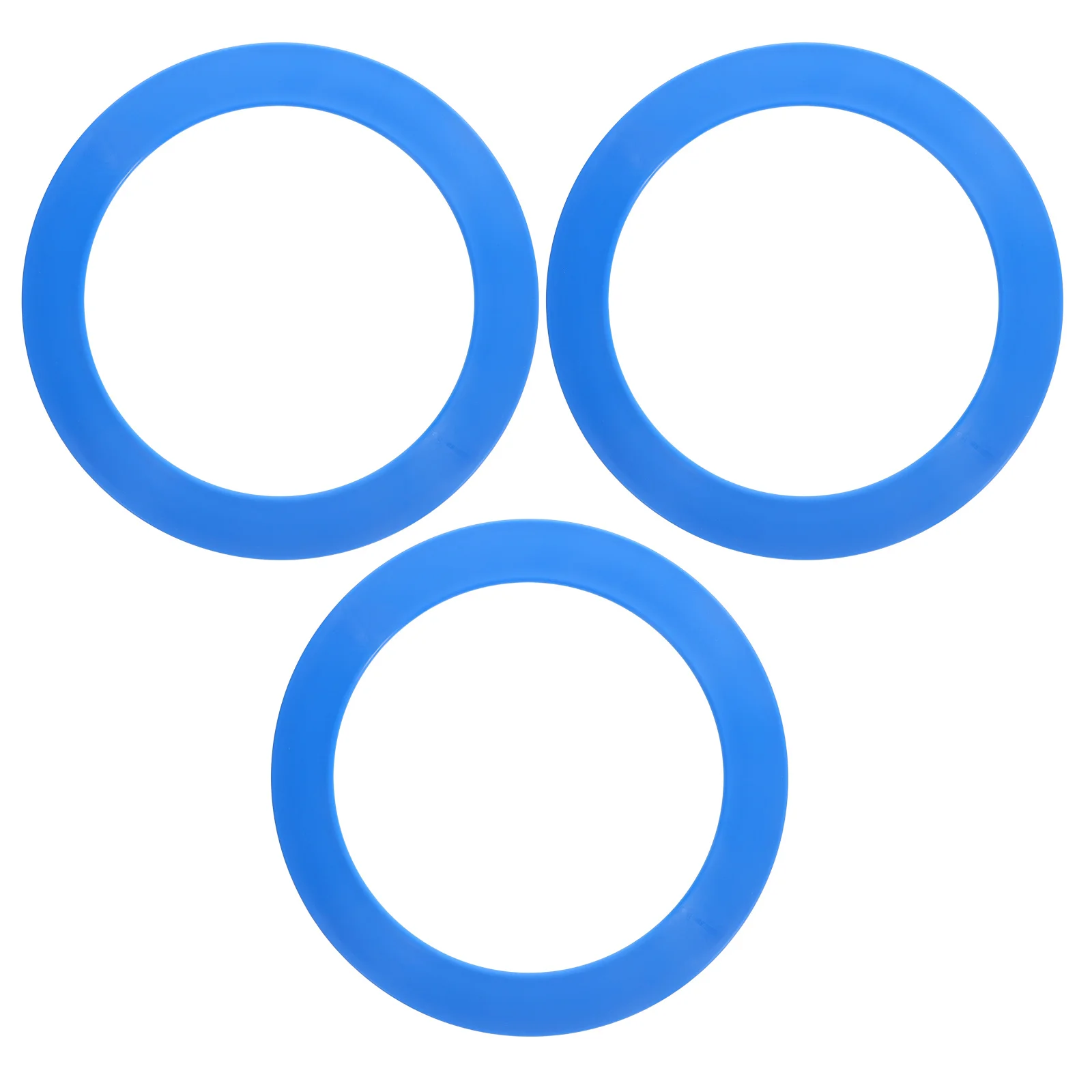 3 pezzi Anelli da giocoleria Puntelli da circo portatili leggeri per l'allenamento all'aperto Abilità acrobatiche Cerchio per ginnastica ritmica