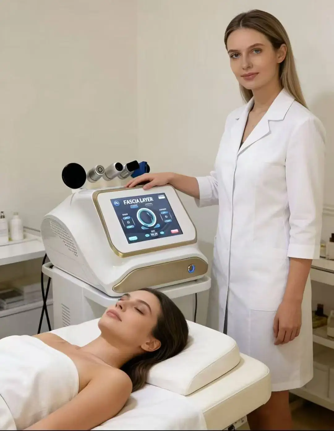 Latest Multifunctional Skin Management Monopolar RF 4.5mm Ultrasound Focused Beauty Machine for Salon SPA