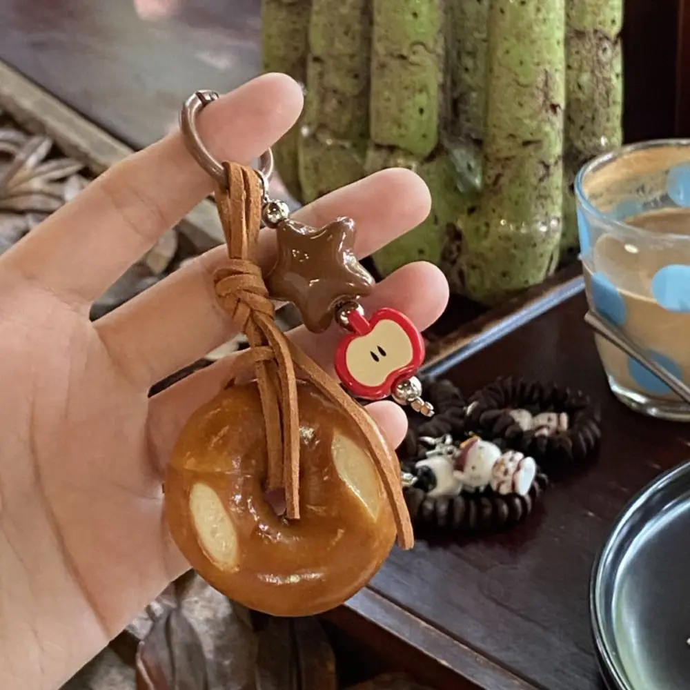 Accessory Creative Keychains Cute Design Unique Shape Braided Rope Pendant Bag Hanging Decoration Travel Luggage