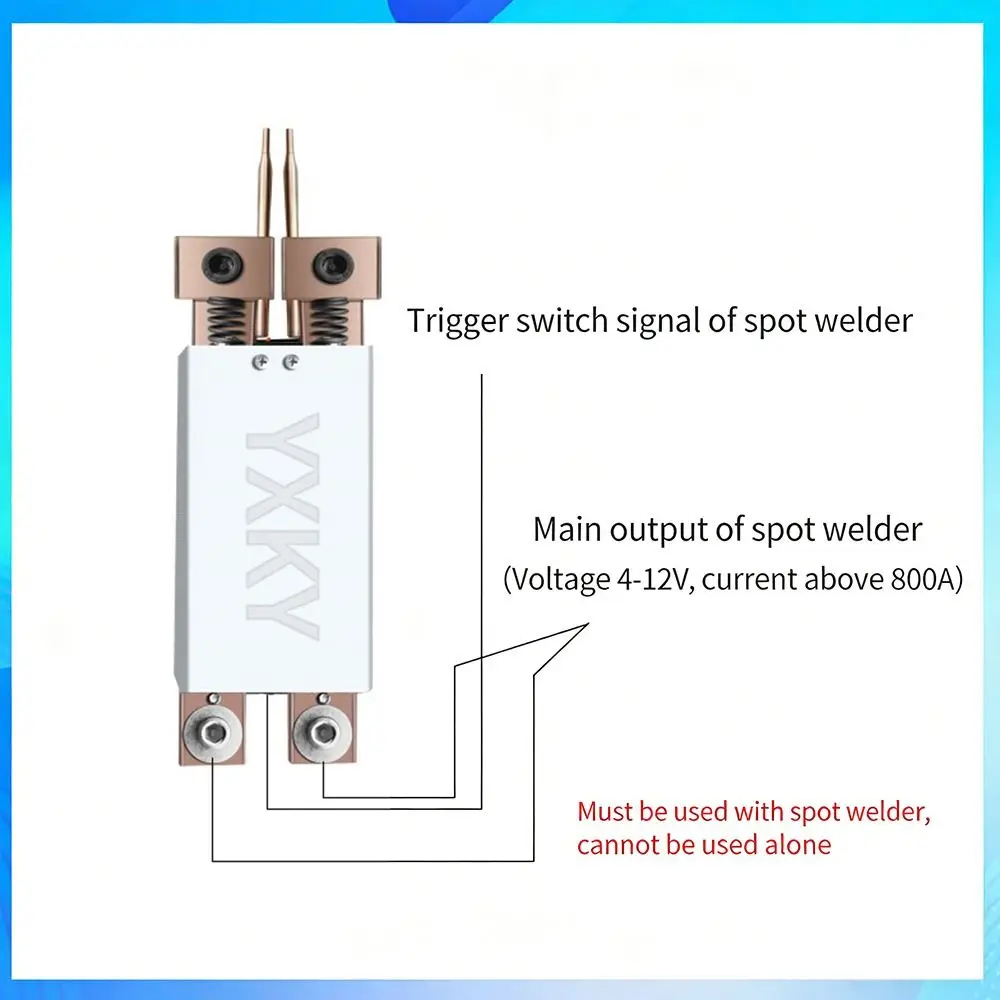 Metal Spot Welding Pen Auto-Trigger Durable Construction Hand-held Spot Welder Precision Mini Spot Welder Electronic Repair