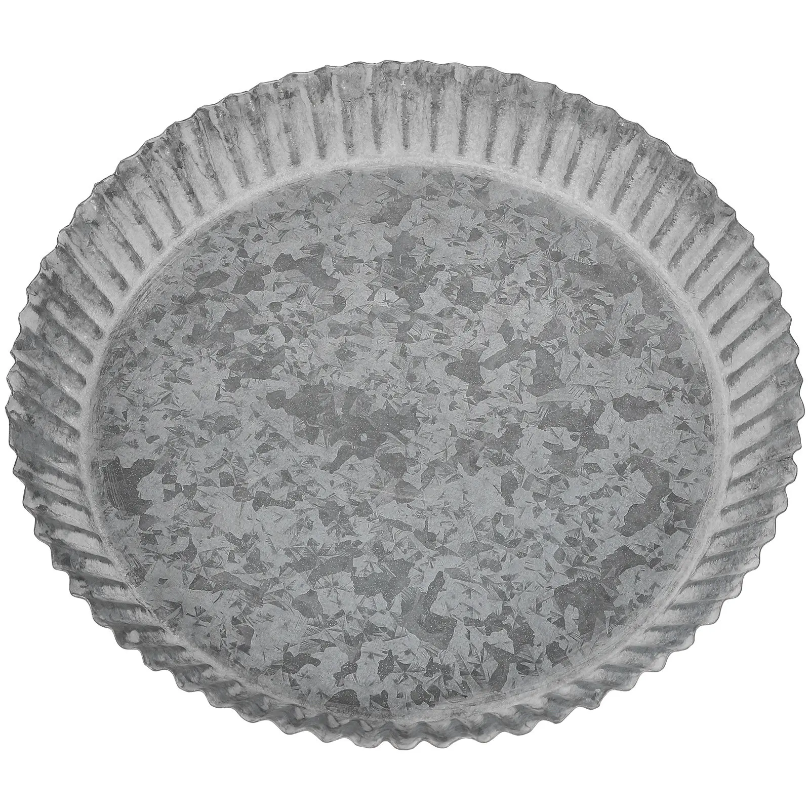 

Круглый металлический поддон для цветочных горшков, для использования в помещении и на улице, с дренажным отверстием, защита от высыхания почвы, поддон для сбора капель