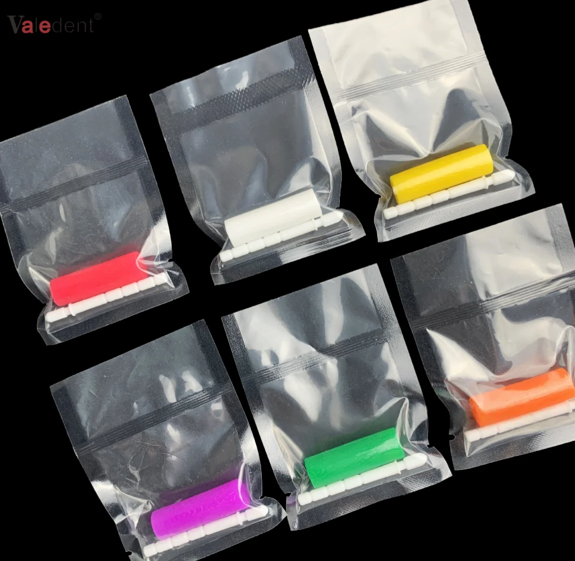 

50 упаковок, стоматологические ортодонтические лотки для выравнивания зубов, жевательные ручные лотки с фруктовым вкусом, невидимые ортопедические силиконовые палочки, идеально подходят