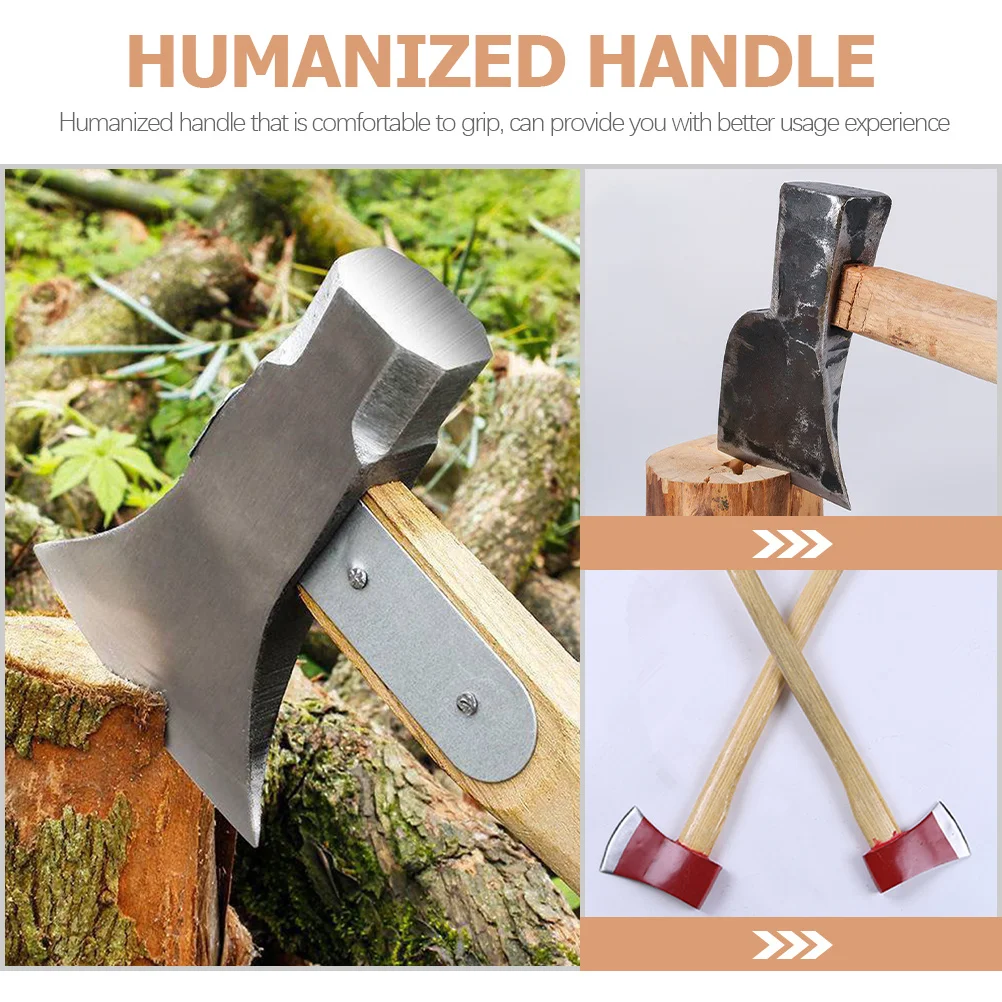 2 قطعة مقبض خشبي بديل مادة من الدرجة العالية سطح أملس آمن للاستخدام المتين مقبض تركيب الفخاخ ملحقات خشبية #1