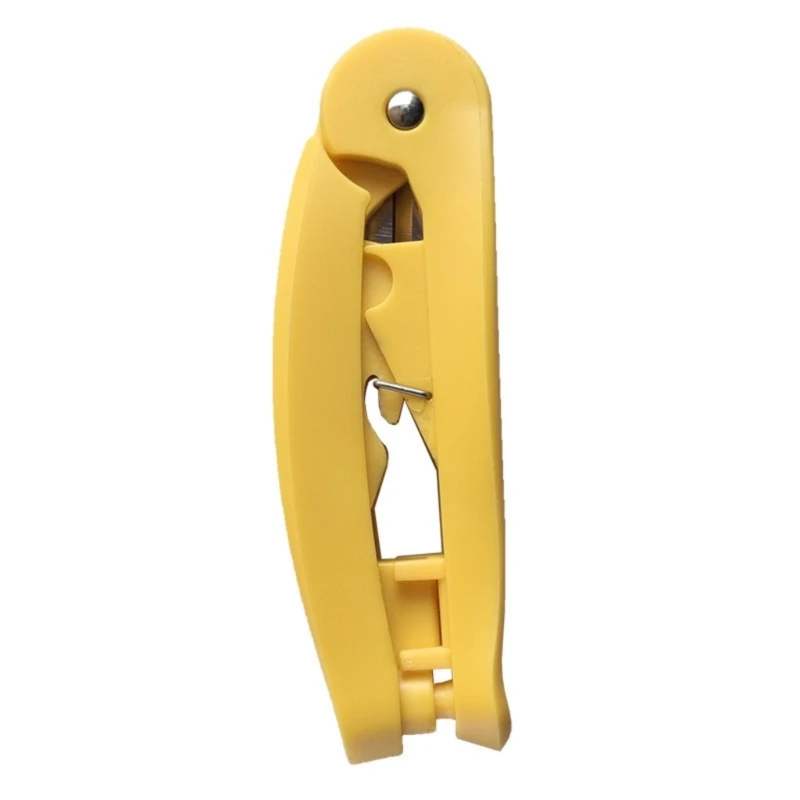 Multifunctional Handheld Networking Cable Organizers Ergonomic Grip Fit for Stripping Crimping Wire Workspaces Solution 831F