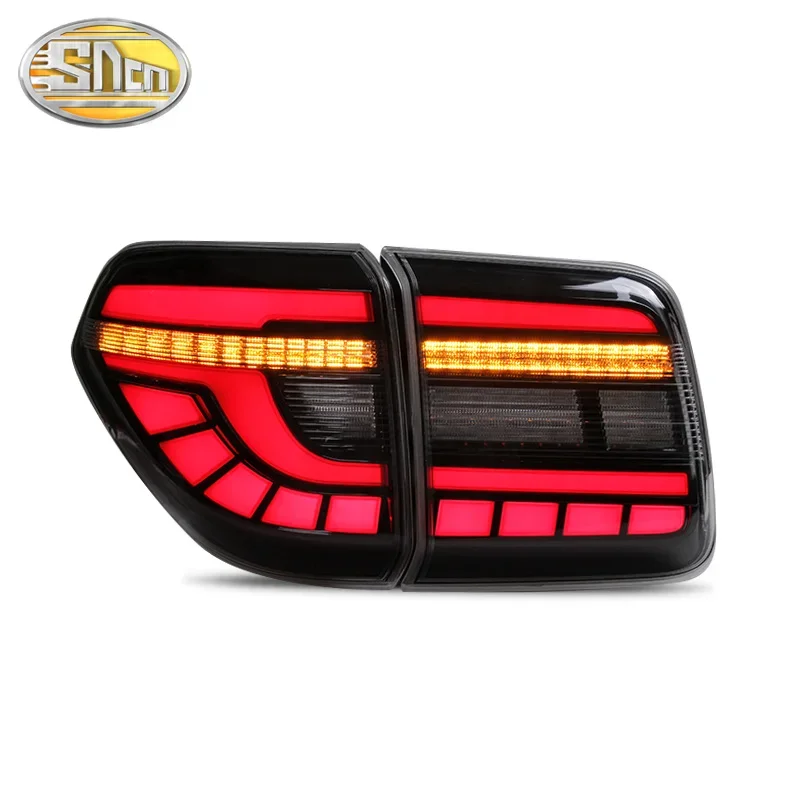 Rear Driving Light + Brake Lamp + Reverse + Dynamic Turn Signal Car LED Taillight Tail Light For Nissan Patrol Y62 2008-2018