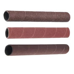 Sanding Drum Sleeves Sandpaper 4.5inch 80 150 240 Grit Vibrating Spindle For Sander Sleeve Polishing Tools Accessories