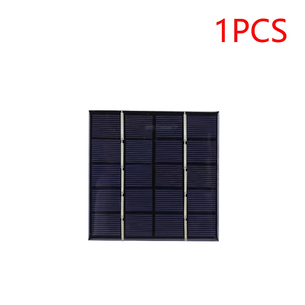 Panneau Solaire Portable 3W 5V - Cellule Photovoltaïque époxy 100x100x3mm