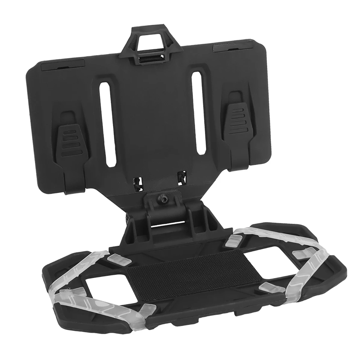 Tactical Vest Cell Phone Bracket, Molle System Chest Mount Universal Chest Bracket, Military Folding Navigation Board