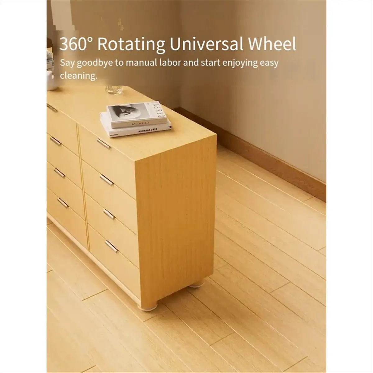 4pcs Adjustable Movable Furniture Chair Leg Furniture Foot Pads,5 Wheel Rollers Washing Machine Riser Bed Sofa Booster A