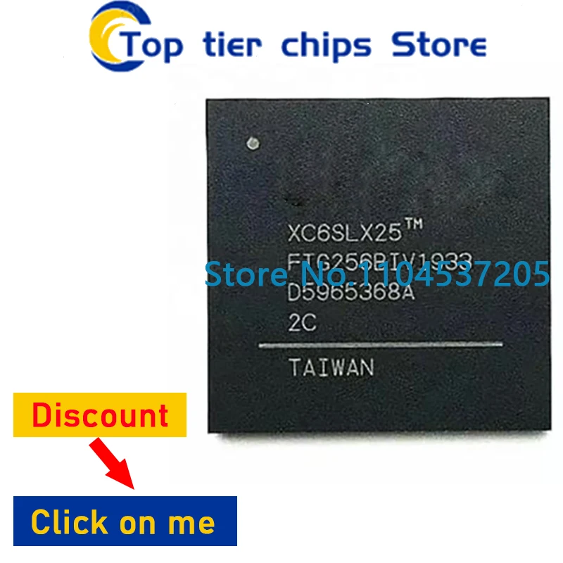 1pcs/lot New Original XC6SLX25-2FTG256C XC6SLX25-2FTG256I XC6SLX25 BGA256