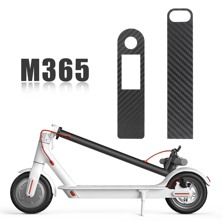 Protective Screen Film Accelerator Sticker Scooter Central Carbon Fiber PVC Sticker Case for Xiaomi M365 Pro Scooter Accessories