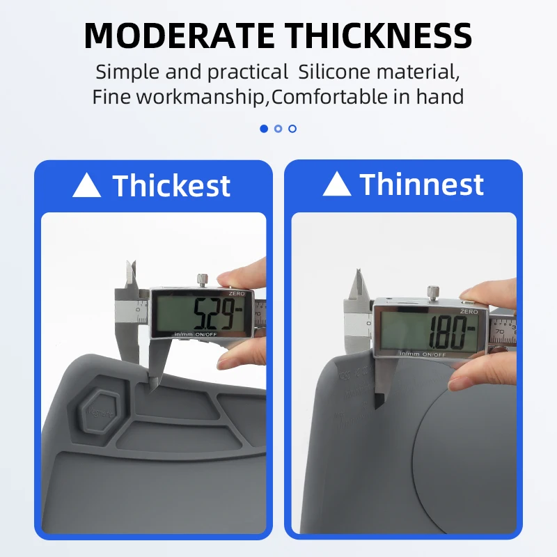 Imagem -03 - Luxianzi-silicone Esteira de Solda Magnética Estação de Solda Reparação do Telefone Móvel Resistente a Alta Temperatura Isolamento Térmico Pad
