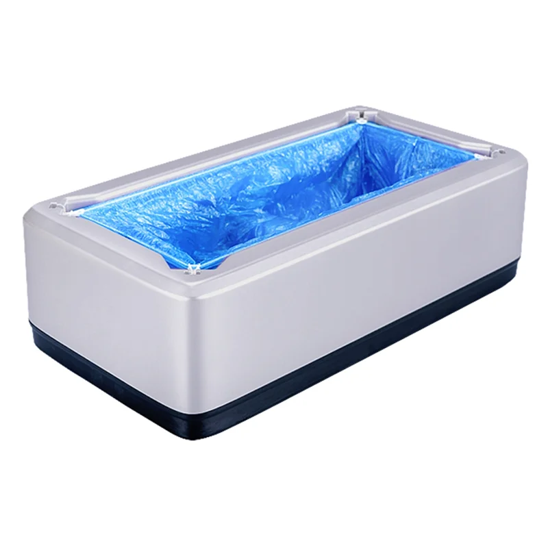 

MOPHE-портативная автоматическая машина для бахил, одноразовые водонепроницаемые бахилы для офиса, для дома, без помощи рук