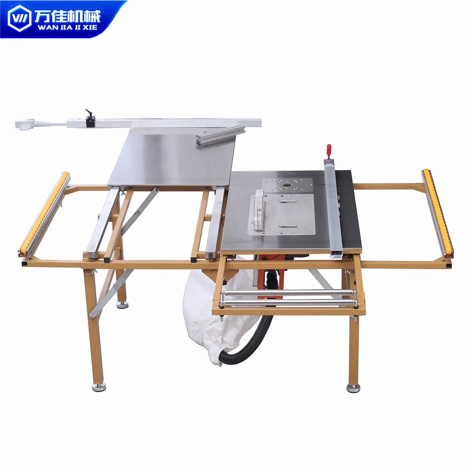 2026 New Multifunctional Woodworking Saw Table Dust-free Saw Precision Guide Folding Electric Panel Saw