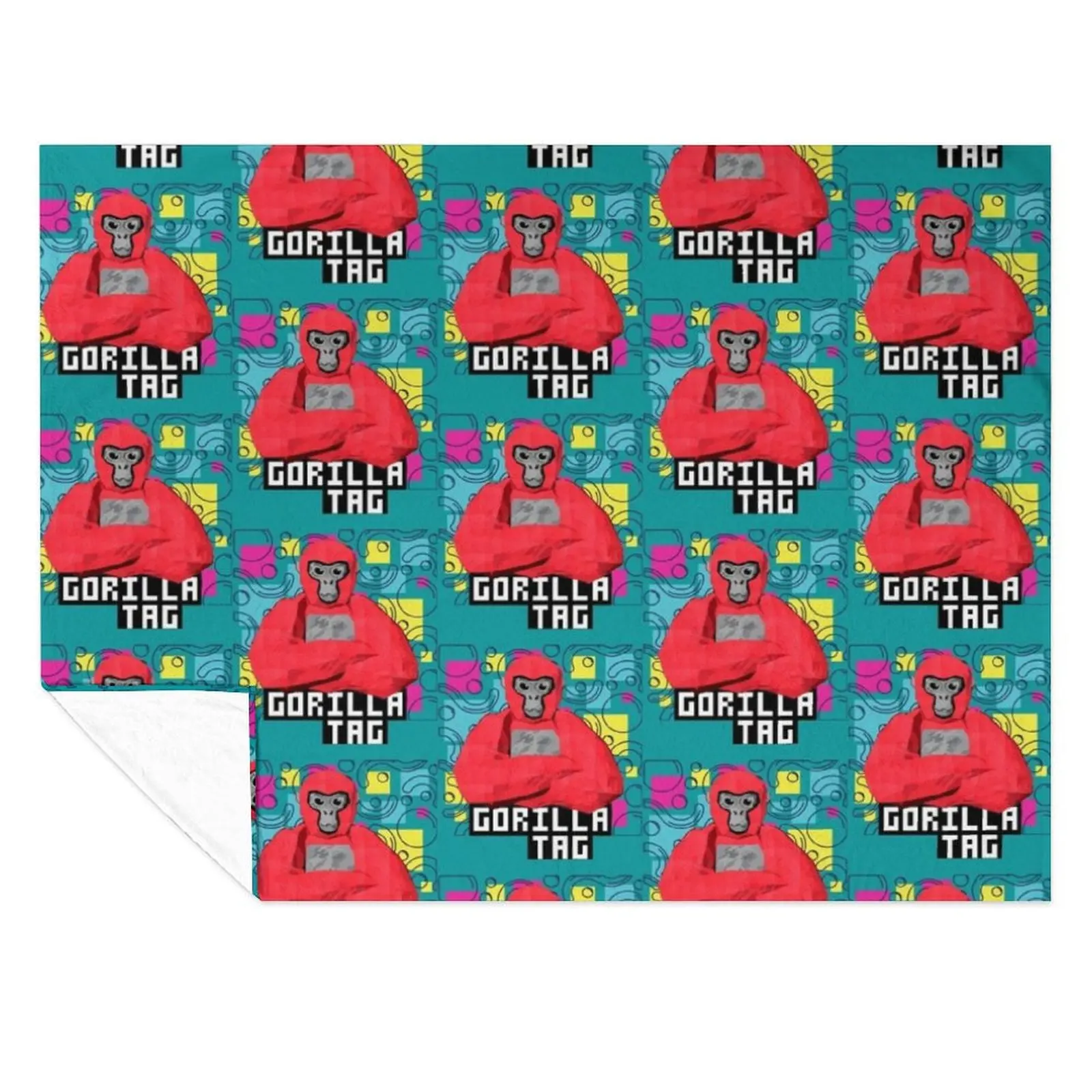 

Gorilla Tag cools red 4 Throw Blanket Luxury Thicken for sofa Thermals For Travel Blankets