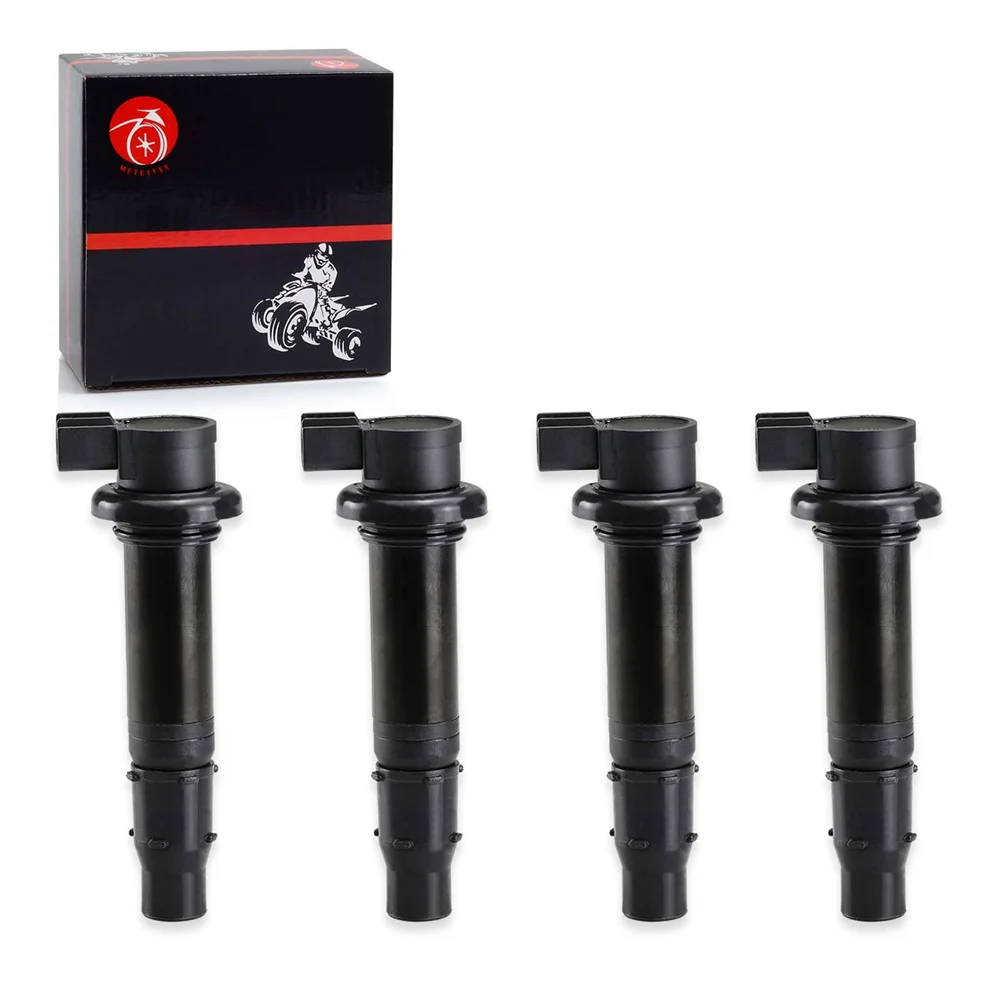 Ignition Coil 4 pcs For Yamaha YZF-R6 R6 2003 2004 2005 YZF R6S 2006 2007 2008 2009 5SL-82310-20-00 5SL-82310-00-00