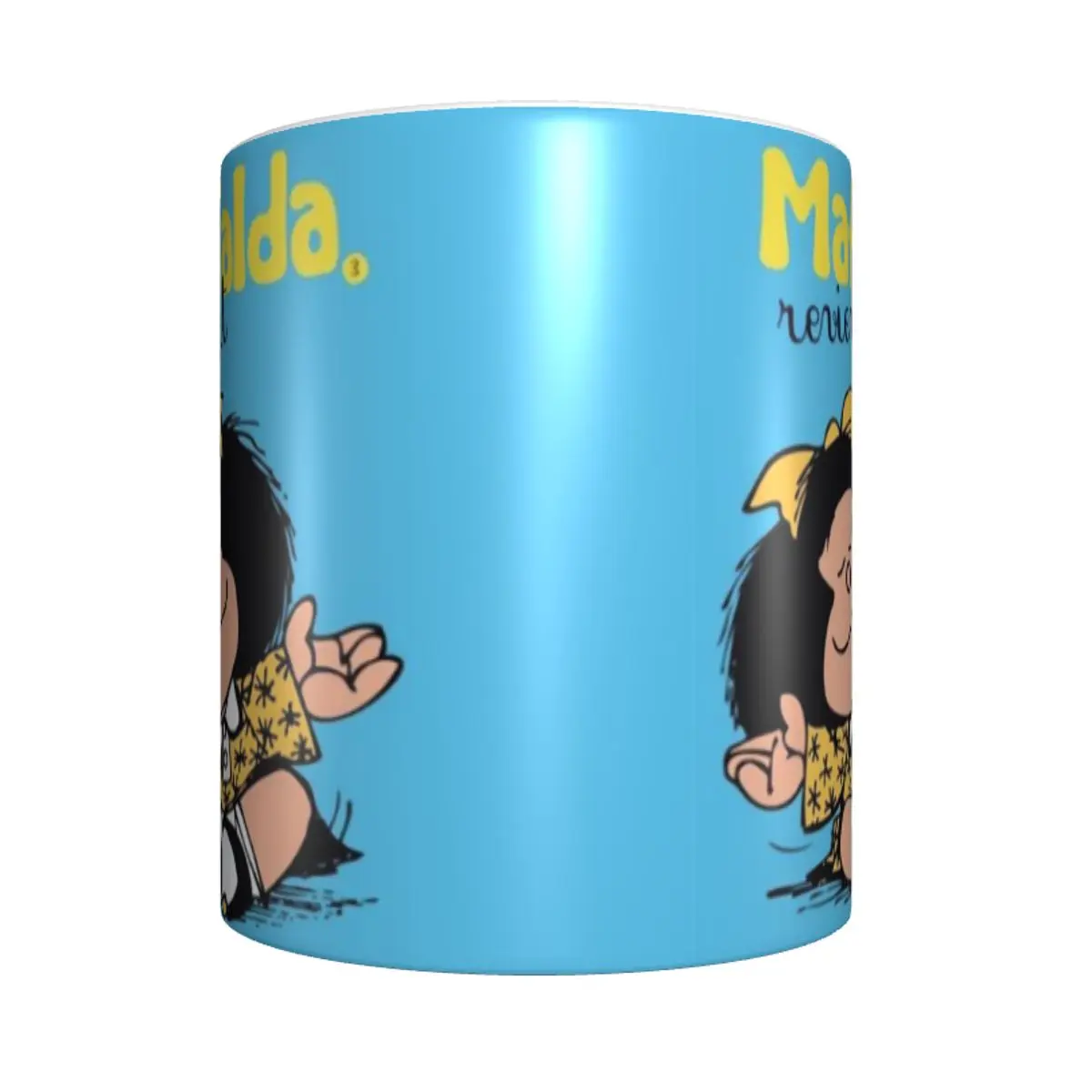 Mafalda Ceramics Coffee Mug Cute Gamer Birthday Gift Back To School Mug