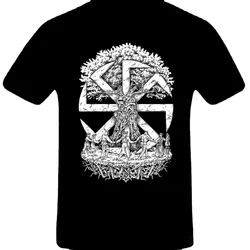 Unique Design Slavic Brotherhood Tree of Life Rune T-Shirt. Summer Cotton Short Sleeve O-Neck Men's T Shirt New S-3XL