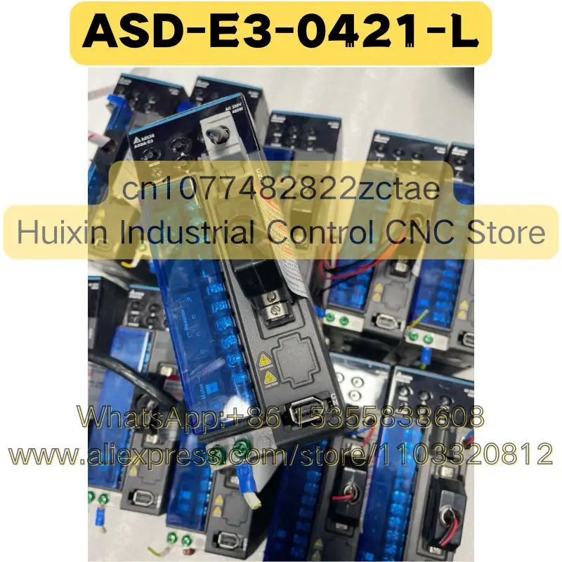 High-quality Goods Used Servo Drive ASD-E3-0421-L ASD E3 0421 L Normal Function Tested OK