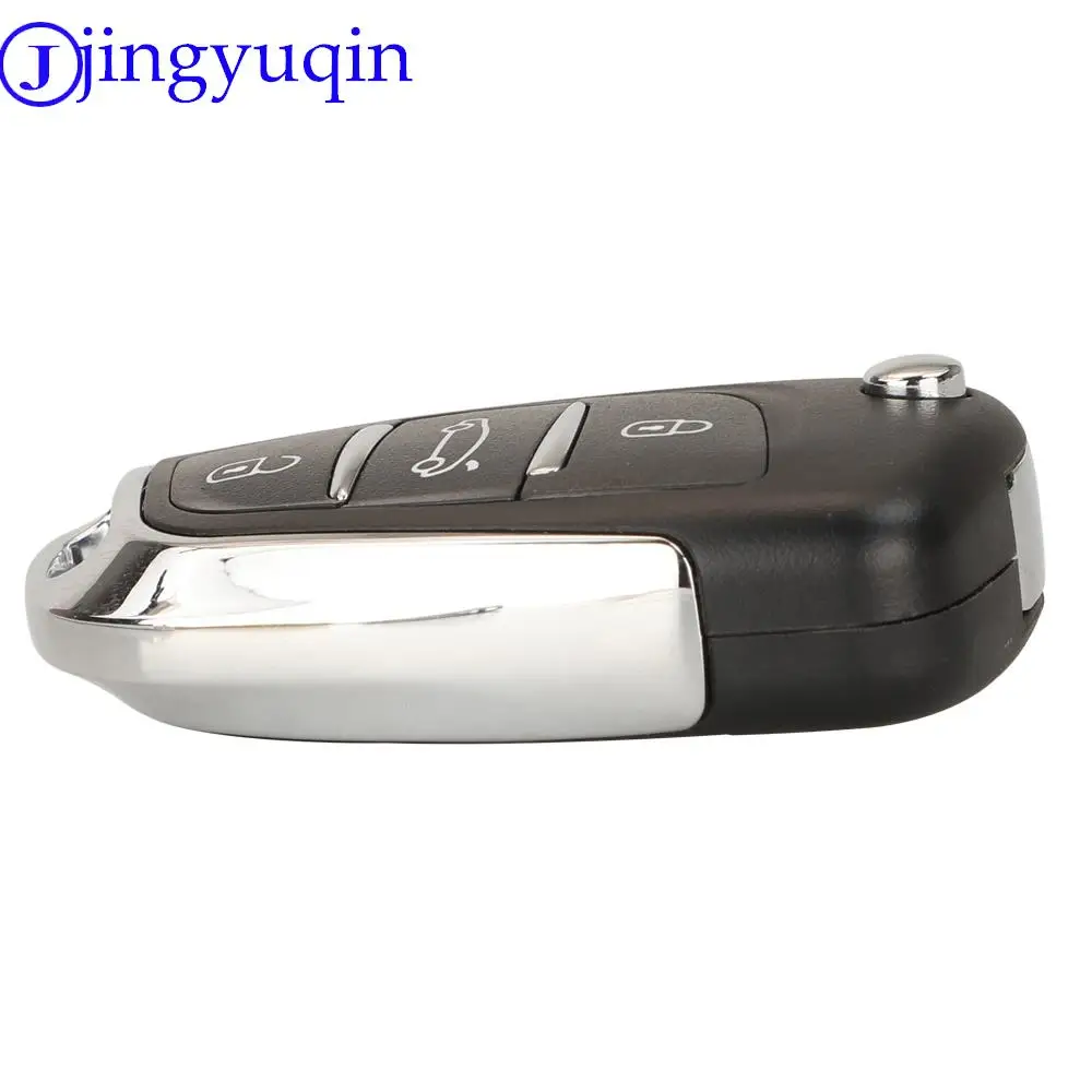 2/3Button Modified Remote Car Key Shell For Peugeot 107 207 307 307S 308 407 607 Citroen C2 C3 C4 Fob VA2/HU83 CE0523 CE0536