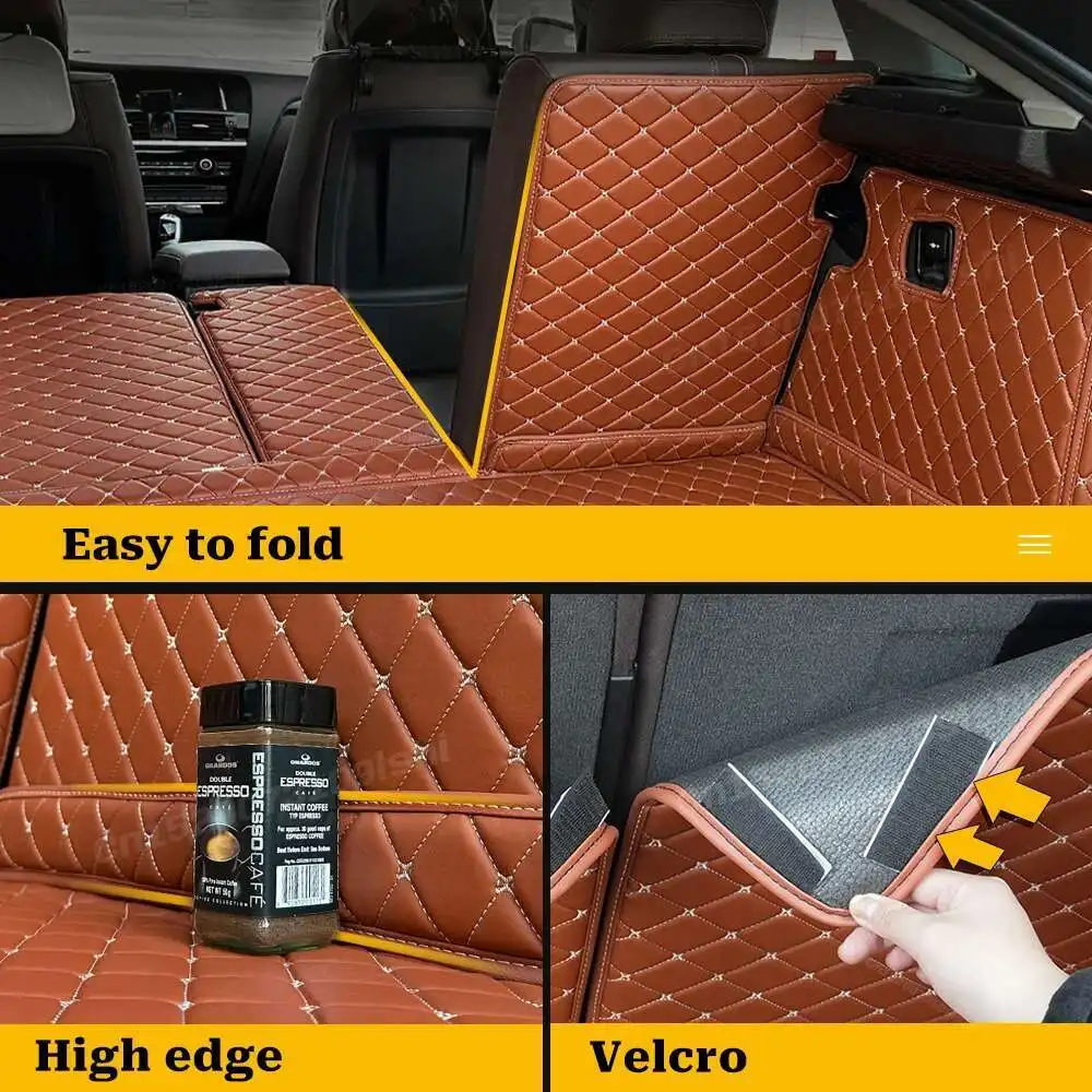 For Honda Elysion 7-Seat 2012-2022 21 20 19 18 17 16 15 14 Auto Full Coverage Trunk Mat Car Cargo Liner Interior Accessories