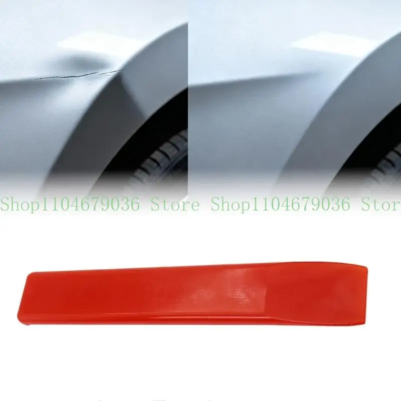 

652F Red Cushions Auto Dents Repair Board Reusable Fabric Professional Car Body Reshaping Tool Small 4.6cm Width