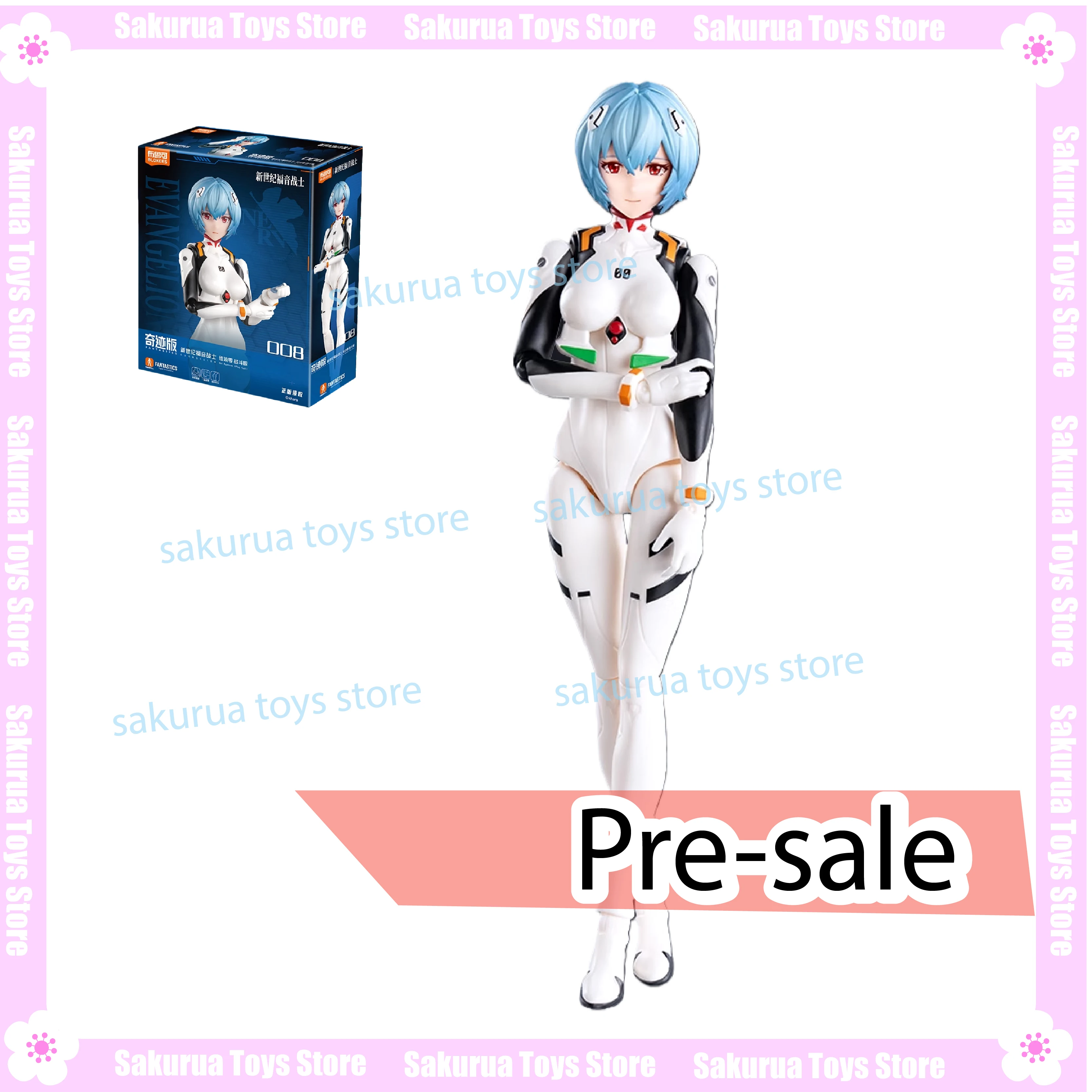 

Предпродажа Brooke Evangelion EVA Miracle Edition Ayanami Zero Battle Suit Модель Коллекция фигурок Подарок