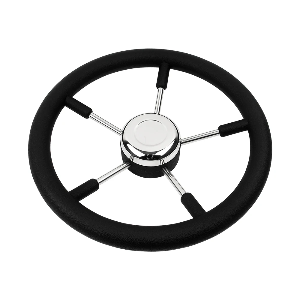 Top Grade High Precision Casting Stainless Steel Steering Wheel Corrosion Resistant Professional Marine Hardware for Sailboat