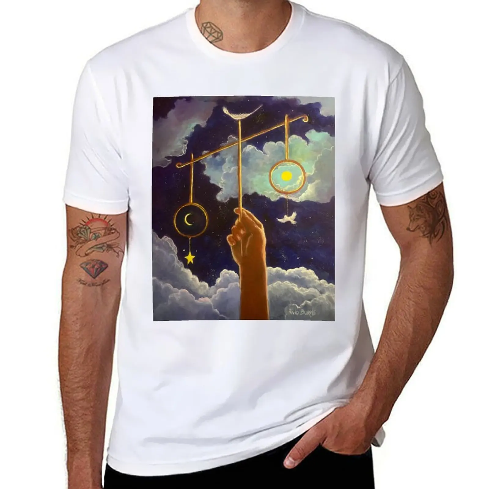 

The Balance of God T-Shirt man t shirts for men casual man t shirt cotton T-Shirt