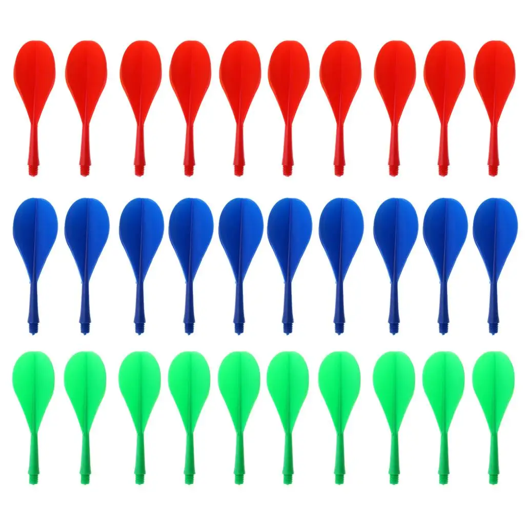 ABS البلاستيك السهام مهاوي والرحلات على شكل بالون ، مجموعة كومبو ، يناسب براميل موضوع 2BA ، 30 قطعة