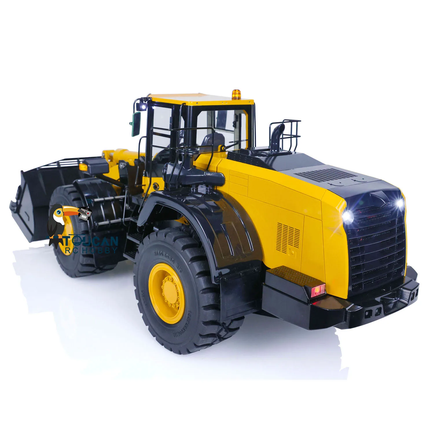 WA480 MTM 1/14 Mental Hydraulic RC Loader for RTR Assembled Painted Construction Vehicles Truck Model Outdoors Toy THZH1339-SMT5