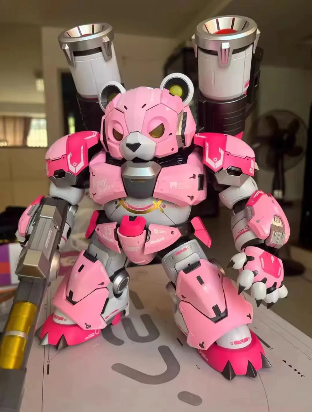 In Stock Original Soul Girl Lazy Seven Sins Mecha Girl Action Figure Cool Hani Hug Coconut Crash Rhino Model Surprise Toy Gift