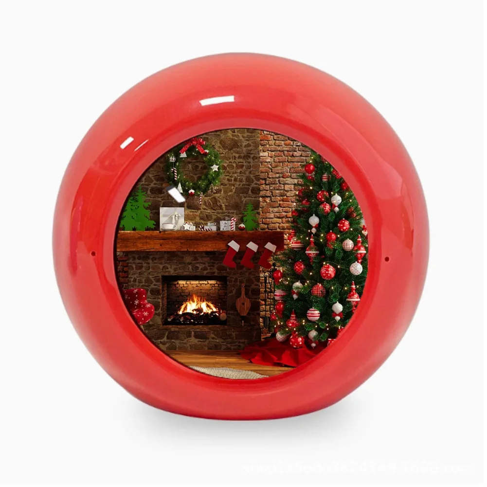 LED Illuminated 8CM For Crystal Video Ball with Personalized Design for Capturing For Memorable Moments and Enhancing Decor