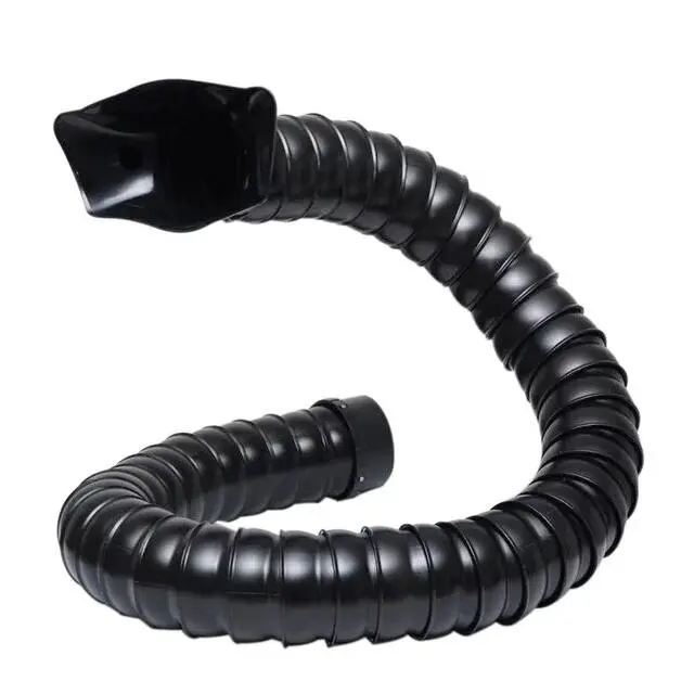 Soldering Smoke Extraction Kit, Plastic Flexible Gooseneck Tube & Fixed Suction Arm for Industrial Fume Ventilation