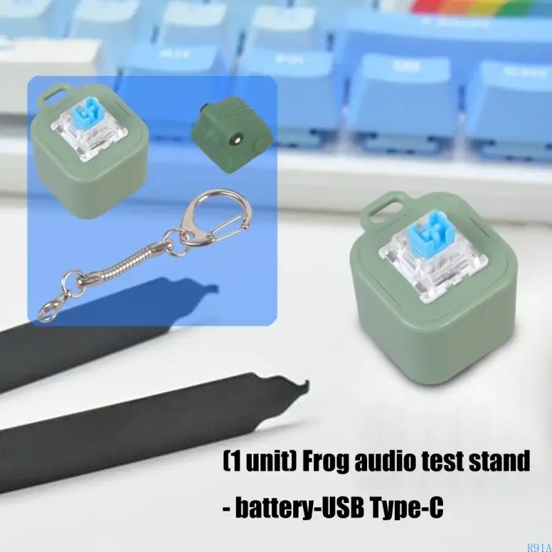 R91A Switches Test Keychains Mechanical Keyboards Switches Testing Tool Stress Relief