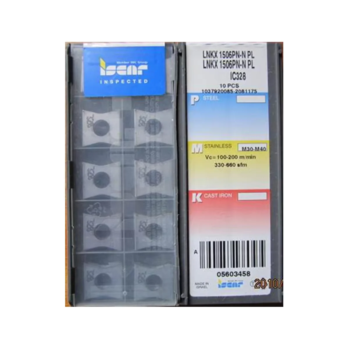 100% Original LNKX1506PNTN IC810 Positive Button Carbide Inserts for Milling/Turning CNC Tools