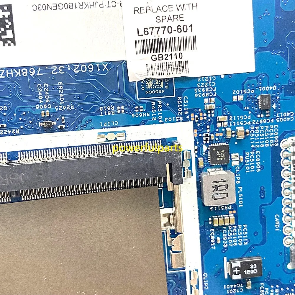 Imagem -05 - Funcionando para hp X360 Tpn-w139 14-dh Placa-mãe i5 i7 Cpu com Gráfico 187421 448.0gg03.0011 L67770601 L67771-601 100