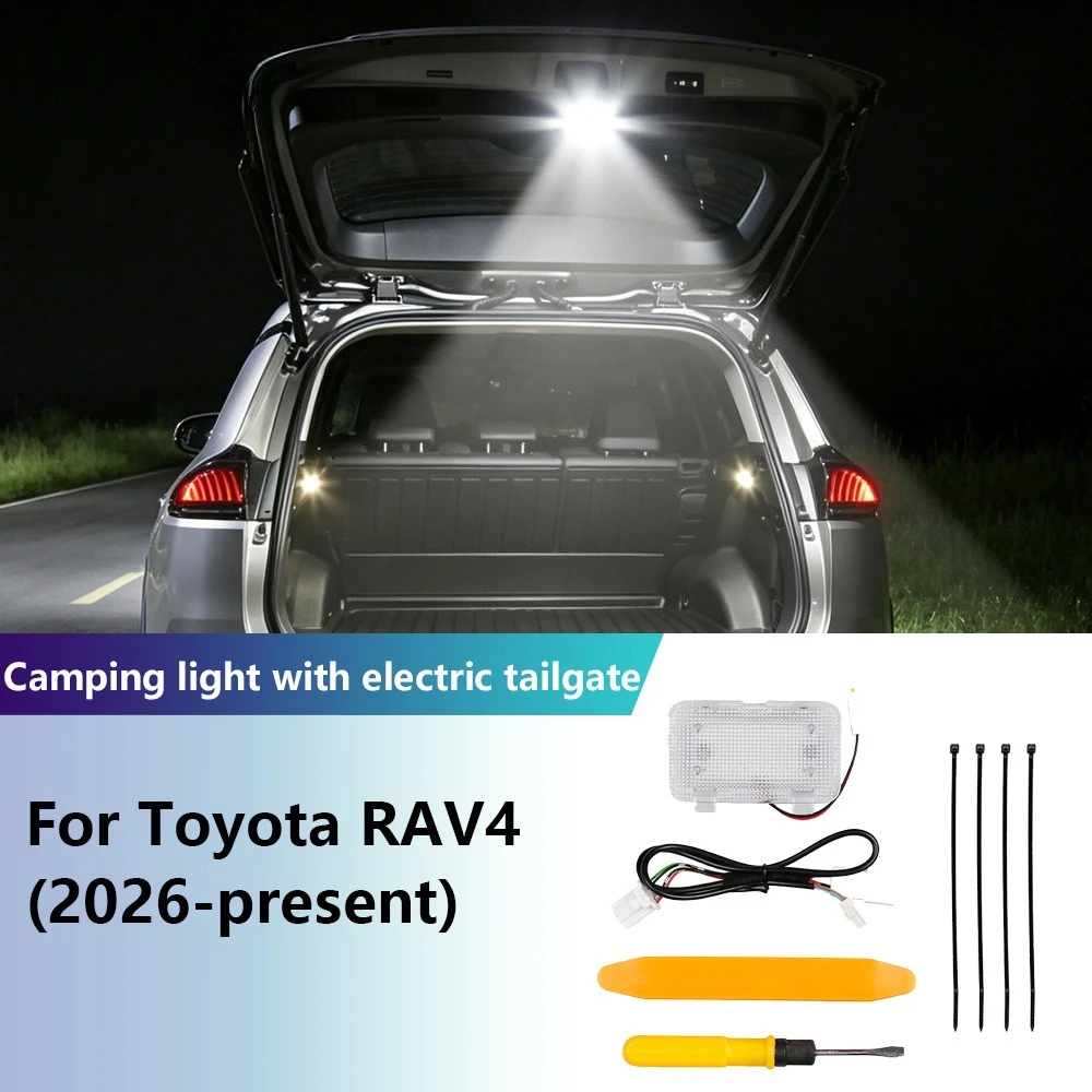 For Toyota RAV4 2026-Now LED Car Tail Light Trunk Light Tailgate Lamp Suitcase Lights Accessories High Quality Daily Use Access