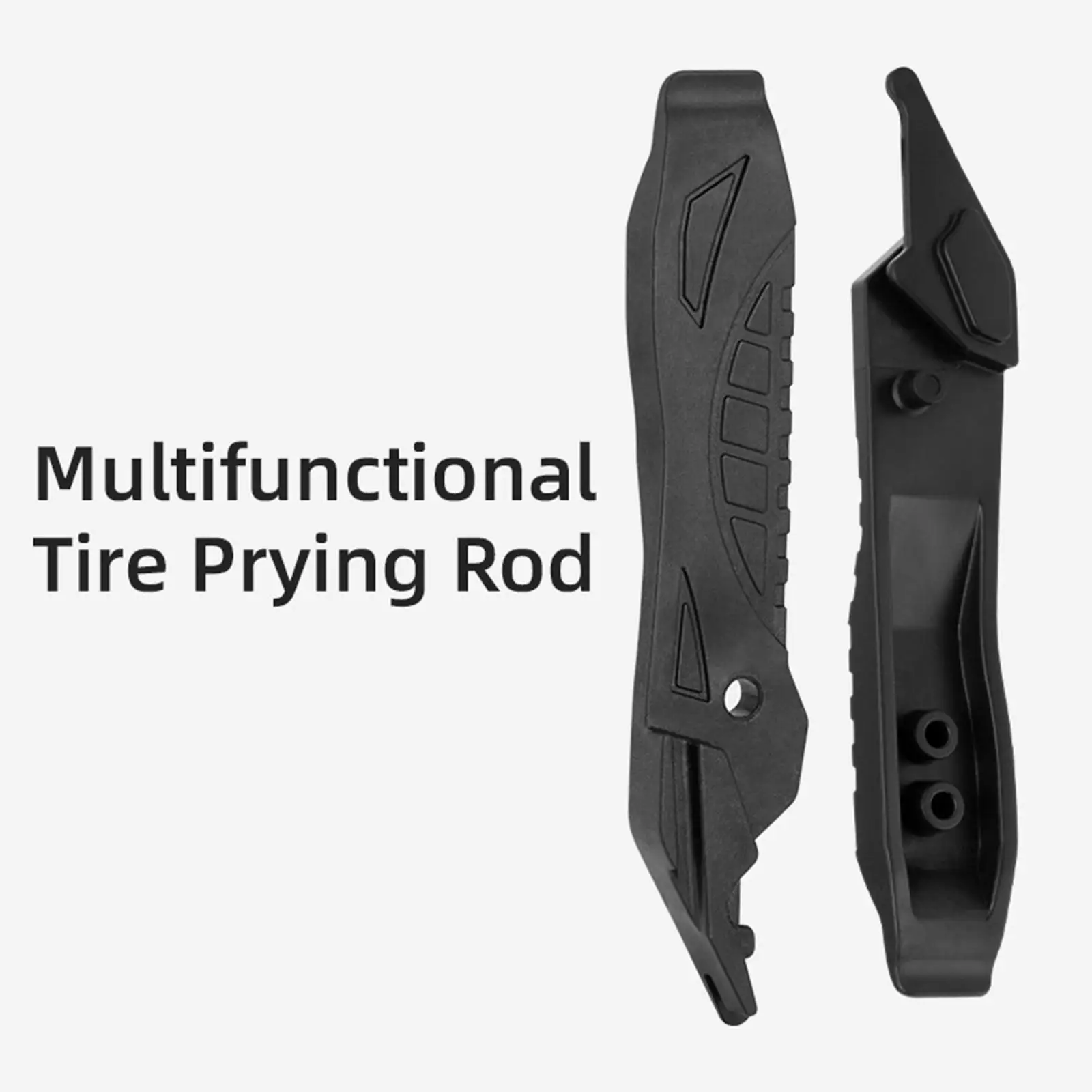 

Bike Tire Opener Lever Black Engineering Plastic Spoke Wrench for Fast Bicycle Flat Tire Removal