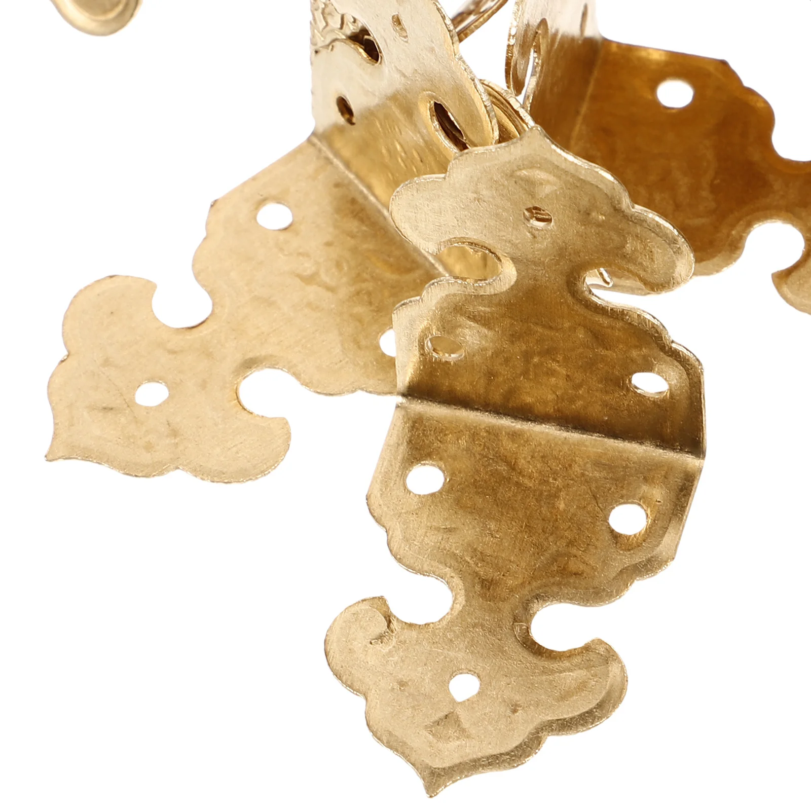 

1Set Metal Corner Protectors Book Cabinet Safety Guard Stylish Furniture Edge Protection Corner Protectors for Books