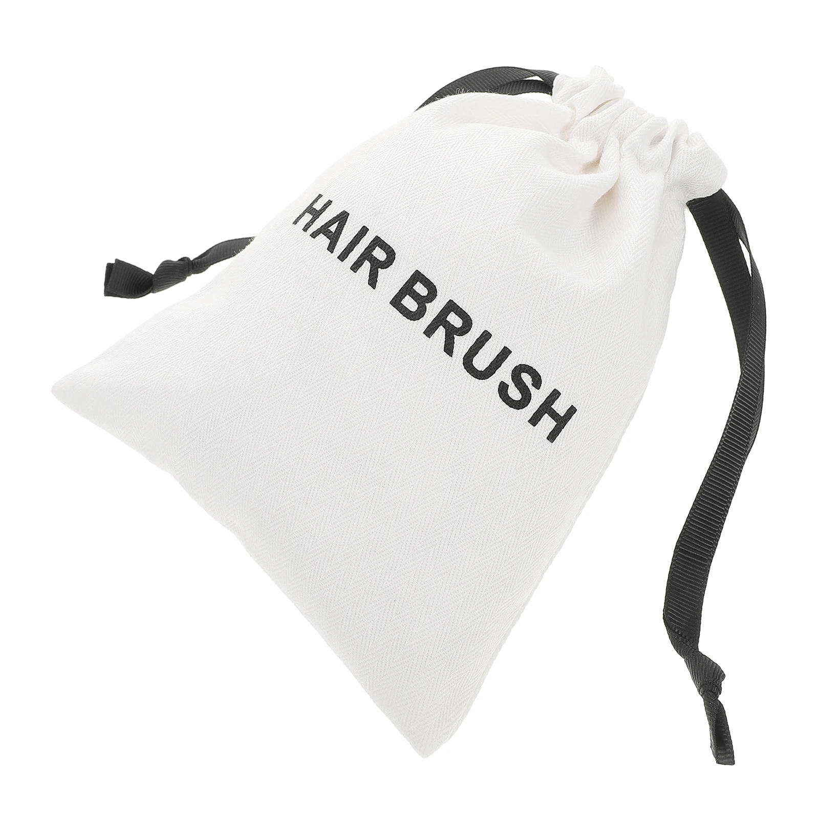

Massage Comb Storage White Drawstring Small Pouch Dust Cover Hair Dryer Canvas Portable Easy Storage Pouch For Combs