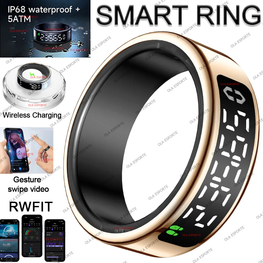 Smart Ring With Dis… - image