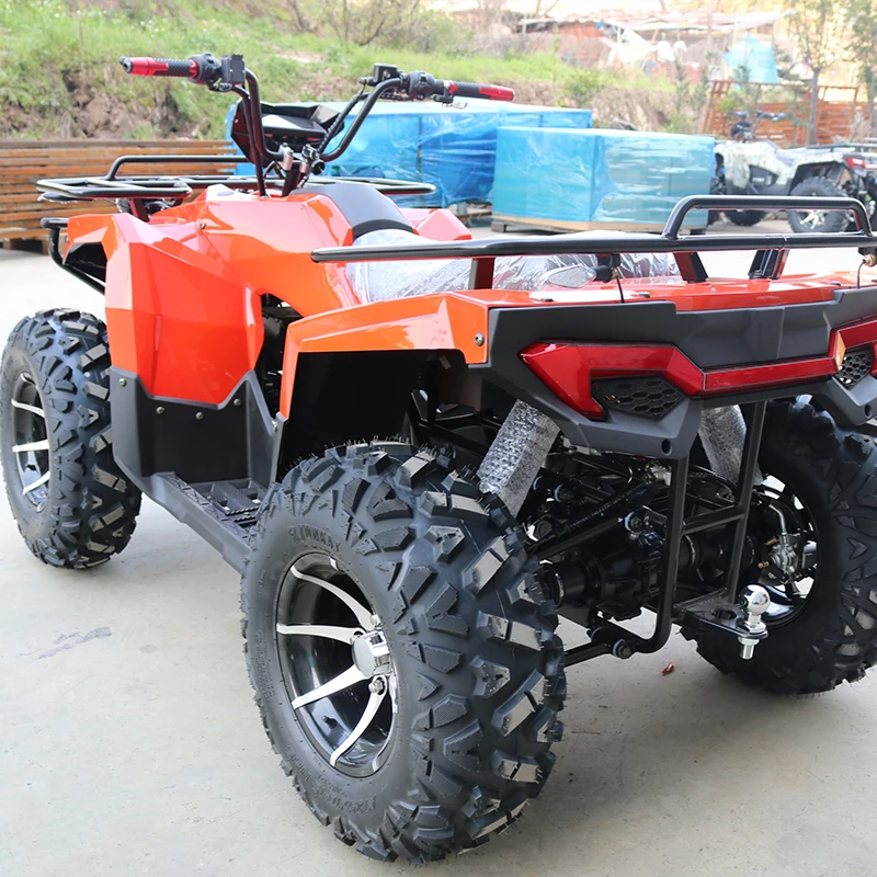 4x4 Electric ATV 10000W, 72V 120AH Lithium Battery, Shaft Drive, Winch Optional, 100Km Range For Adults
