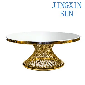 Luxury Wedding Event Furniture 8 Seater Dining Table Wholesale