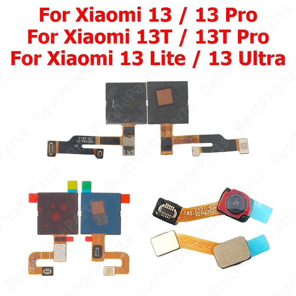 Câble flexible de capteur d'empreintes digitales pour Xiaomi Mi 13 Lite Mi13 Ultra 13T Pro, Scanner d'empreintes digitales, bouton d'accueil, pièces de téléphone portable