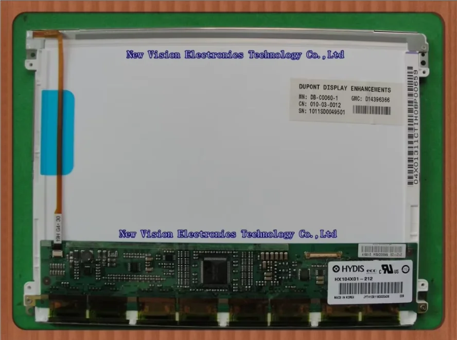 

HX104X01-212 Original A+ Grade 10.4 inch TFT 1024*768 LCD Screen Display